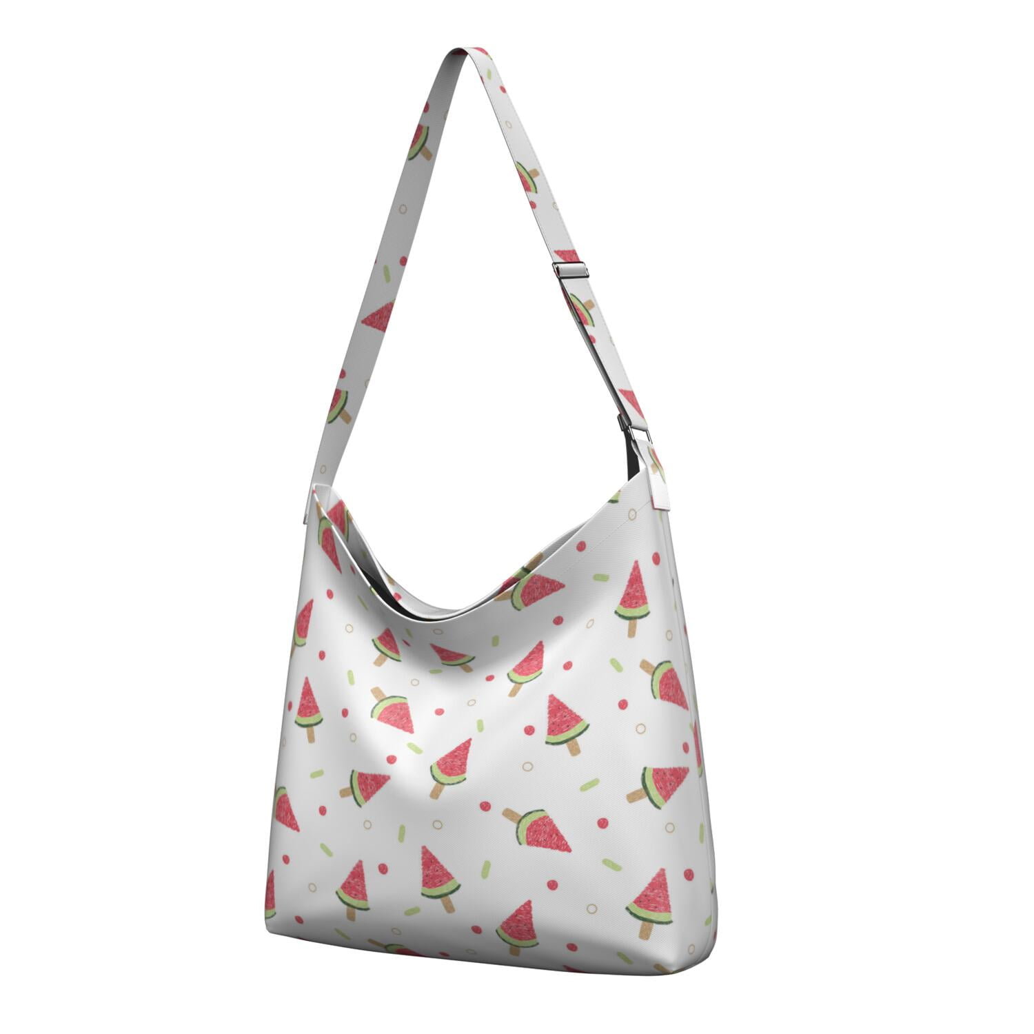 Tropical Watermelon Shoulder Bag | Versatile Multi-Pocket Everyday ...