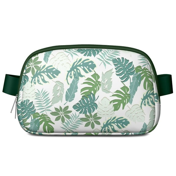 Tropical Wildflower Waist Bag – Botanical Floral Fanny Pack with Summer Bloom & Vibrant Garden Vibes