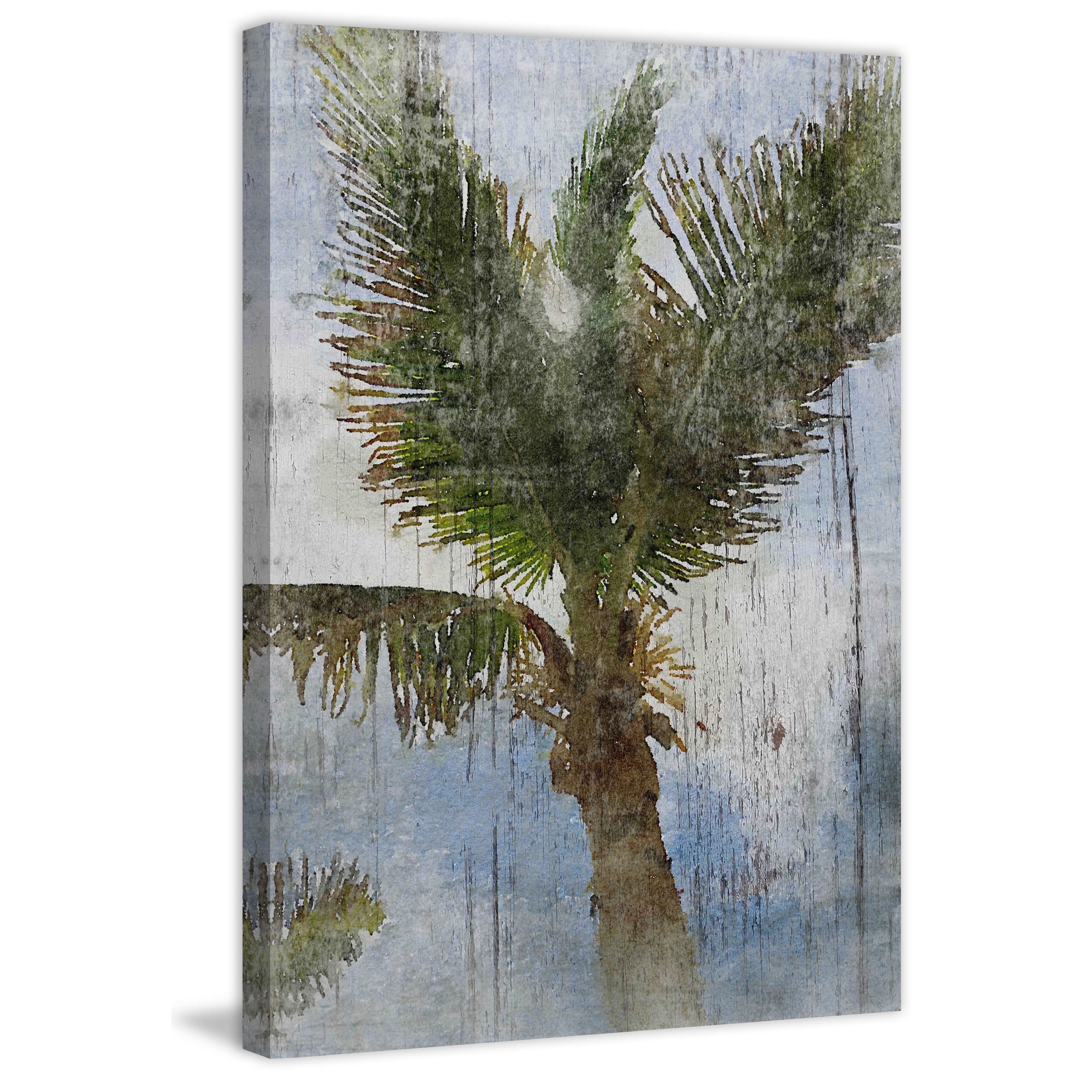 "Tropical Windy Day 22" by Irena Orlov Painting Print on Wrapped Canvas