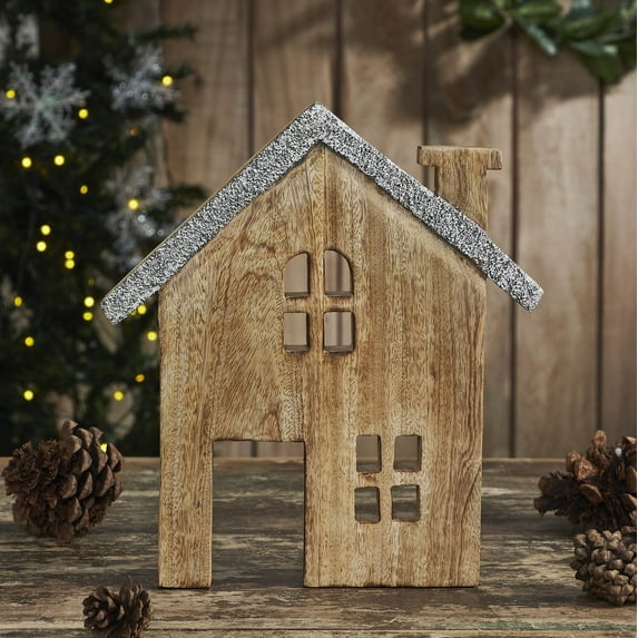 VHC Brands Wooden Cottage House 10x9x1