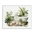 thumbnail image 1 of Stupell Industries Tropical Tropical Zen Bathtub White Framed Giclee Art, 30 x 24, by Lettered and Lined, 1 of 8