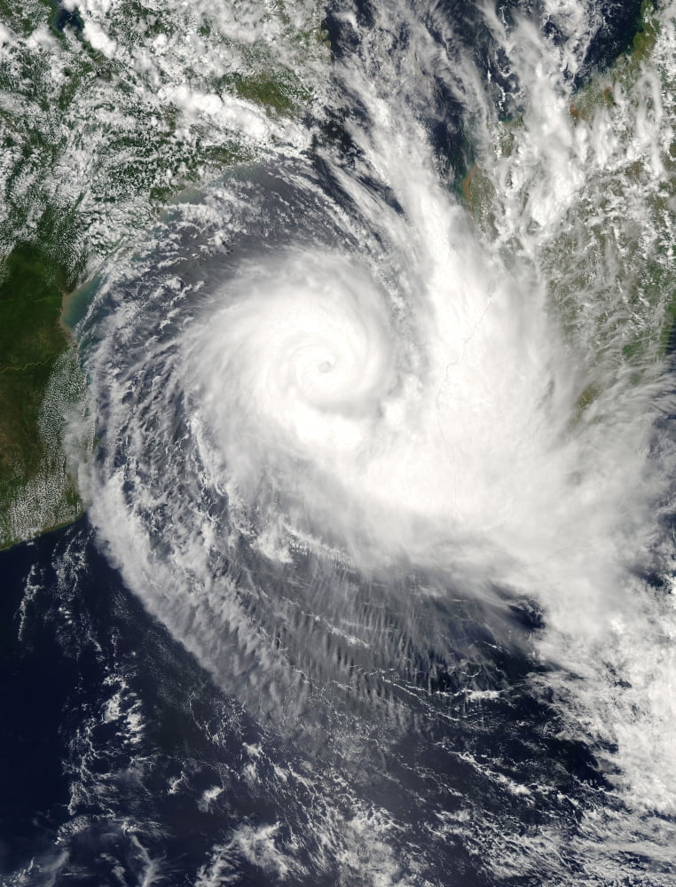 Tropical cyclone Boloetse Canvas Art - Stocktrek Images (25 x 32)