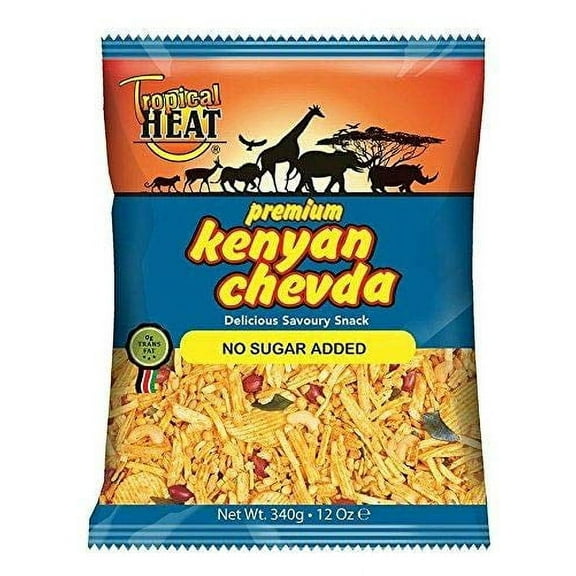 Tropical heat Kenyan chevda - No Sugar Added - 340g