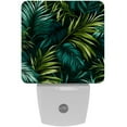 thumbnail image 1 of Tropical jungle palm fronds LED Square Night Lights - Stylish and Energy-Efficient Room Lighting Solution with Soft Glow - for Bedside Reading and Relaxation, 1 of 1