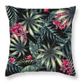 thumbnail image 1 of Tropical plant leaf printed pattern pillowcase cushion cover for home living room sofa bedroom decoration pillow, 1 of 1