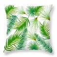 thumbnail image 1 of Tropical plant leaf printed pattern pillowcase cushion cover for home living room sofa bedroom decoration pillow, 1 of 1
