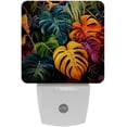 thumbnail image 1 of Tropical plants LED Square Night Lights - Energy Efficient and Stylish Room Lighting Solution, 1 of 1