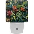 thumbnail image 1 of Tropical plants LED Square Night Lights - Modern Design, Energy Efficient Indoor Lighting for Bedrooms, Bathrooms, and Hallways - 200 Characters, 1 of 6
