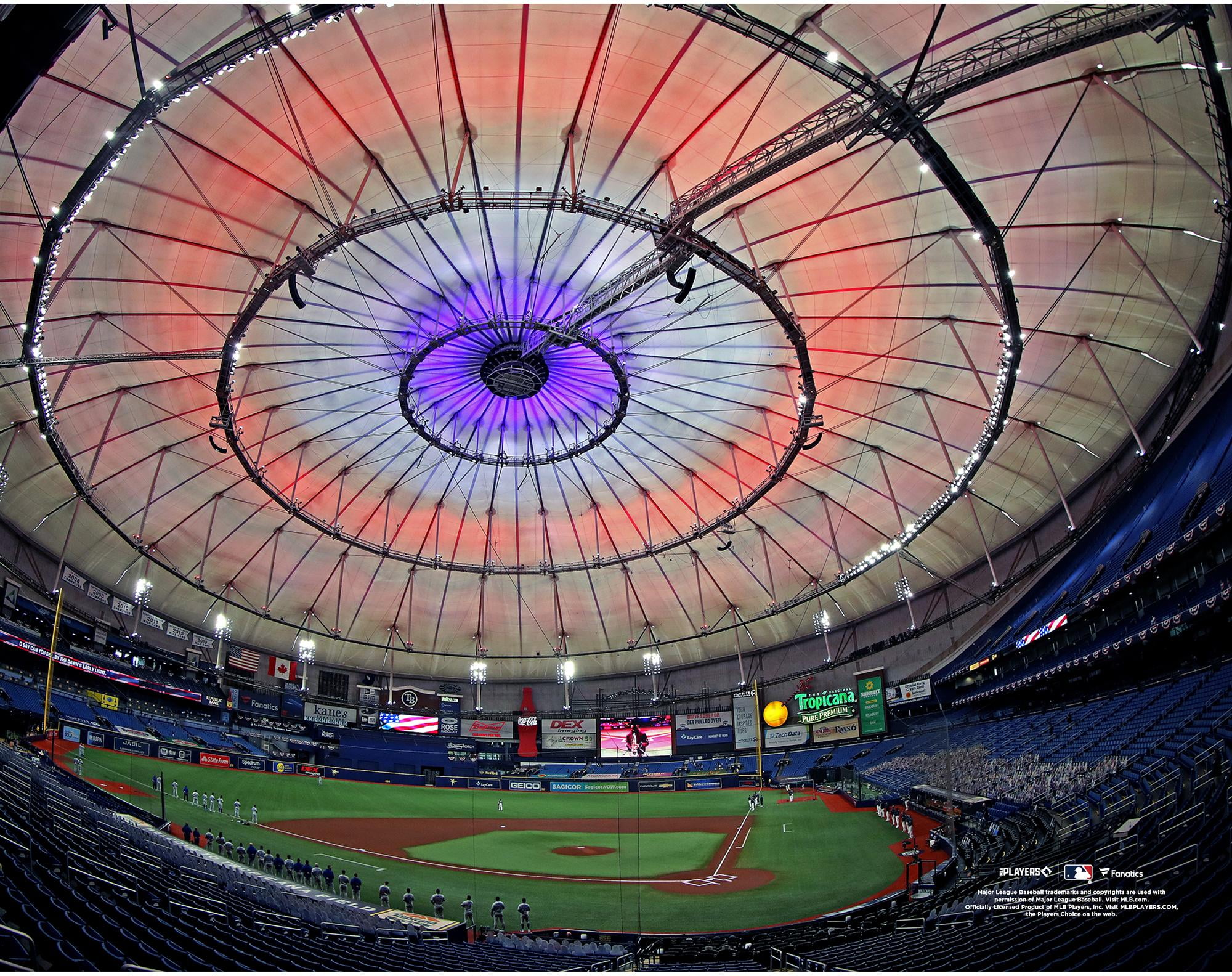 Tropicana Field Tampa Bay Rays Unsigned Long Lens General View Tropicana field tampa bay rays unsigned long lens general view