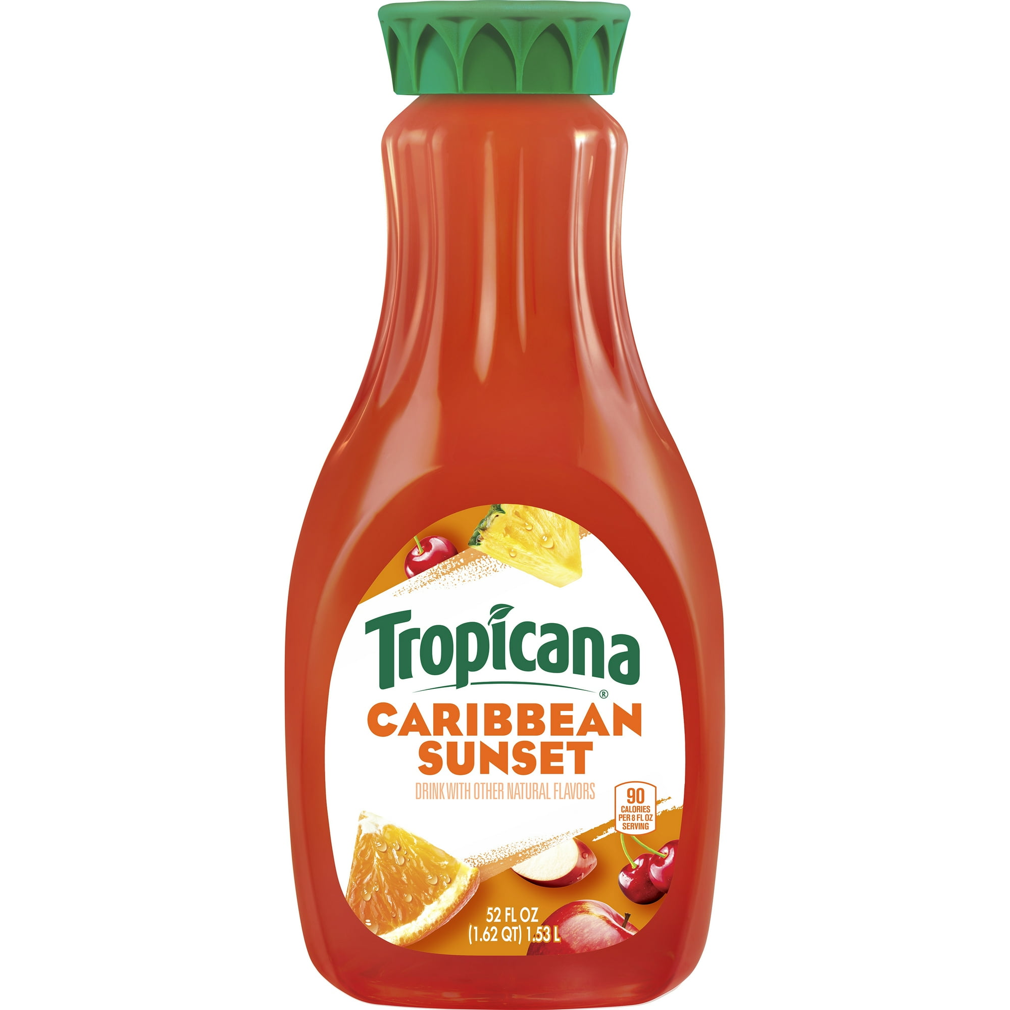 Tropicana Premium Drinks, Caribbean Sunset, 52 Fl Oz Bottle
