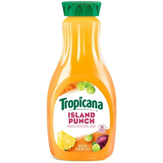 Tropicana Premium Drinks, Island Punch, 52 Fl Oz Bottle