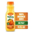 thumbnail image 1 of Tropicana Pure Premium 100% Orange Juice Original, No Pulp, Single Serve, 11 fl oz bottle, 1 of 15