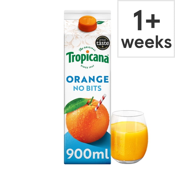 Tropicana Smooth Orange Juice 900Ml, Imported from Britain