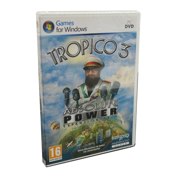 Tropico 3: Absolute Power (PC Game) Expansion Pack - New Campaign, new missions, new island types, new powers