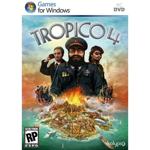 Tropico 4 PC DVD Strategy Game - The world is changing and Tropico is moving with the times