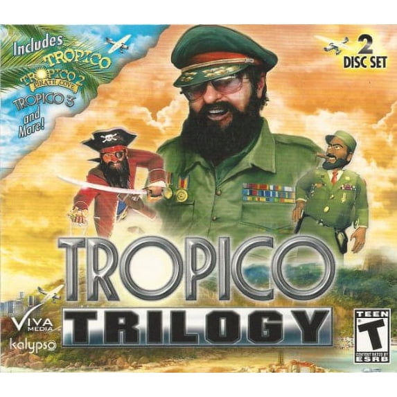 Tropico Trilogy Jewel Case by Encore (Windows)