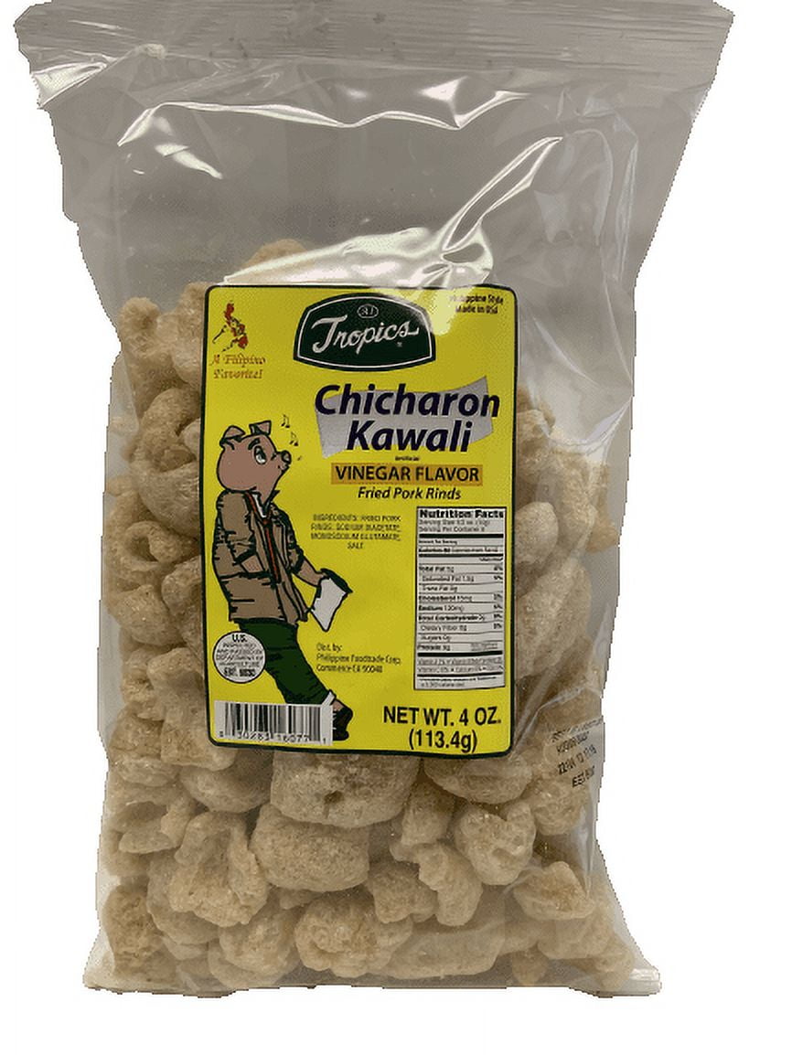 Tropics Chicharon Pork Rinds - Vinegar Flavor, 3.5 oz