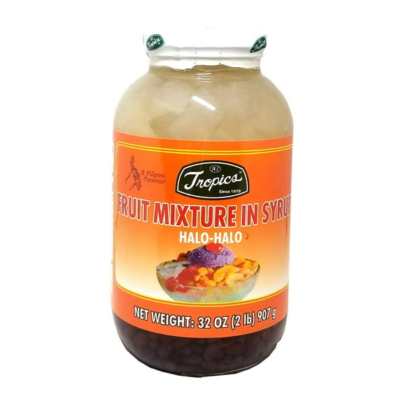 Tropics Halo-Halo Fruit Mixture in Syrup 32 oz. (900 g)