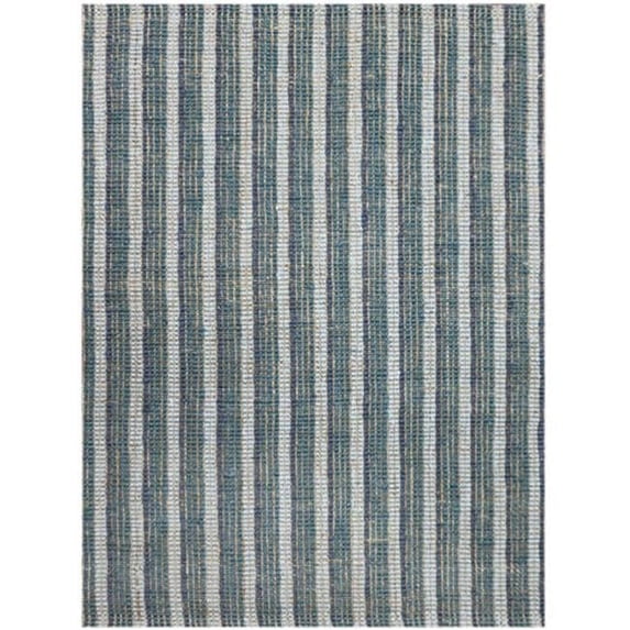 Tropics Hand Woven Rug - Teal, 5 ft. x 8 in.