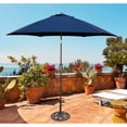 thumbnail image 1 of Tropishade  9 ft. Aluminum Bronze Patio Umbrella with Navy Cover, 1 of 5