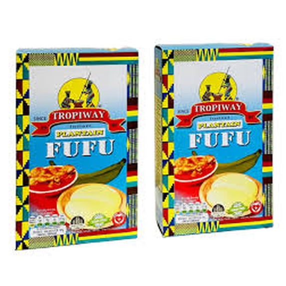 Tropiway Instant Plantain Fufu x 2