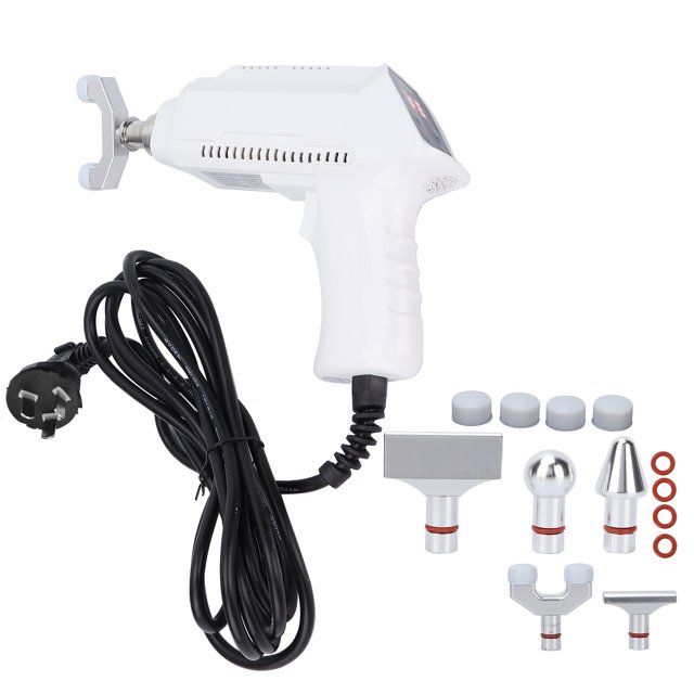 Trosgynnu Electric Impulse Spine Massager Gun Spine HeatResisting