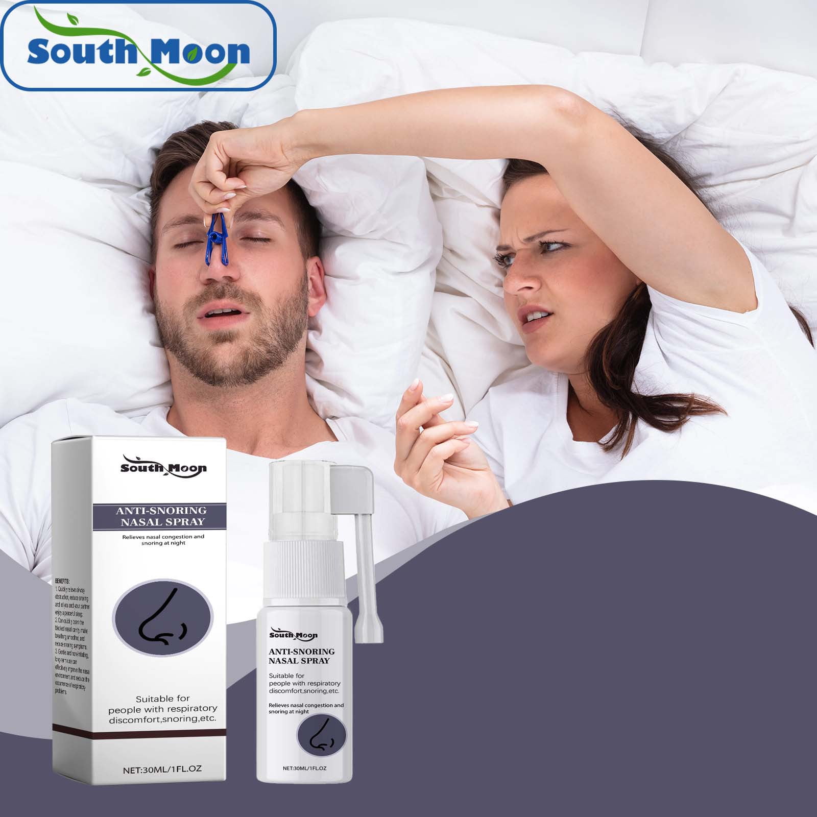 Trosgynnu Nasal decongestant, sleep nasal cleaning and repairing nasal