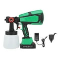 Trosgynnu Paint Sprayer Cordless Electric Paint Sprayer Kit for Office Interior Exterior 100