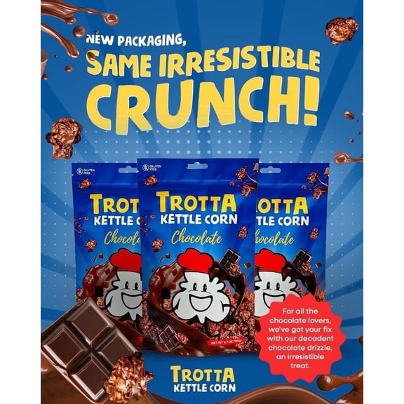 (3 Bags) Trotta Kettle Corn - Chocolate