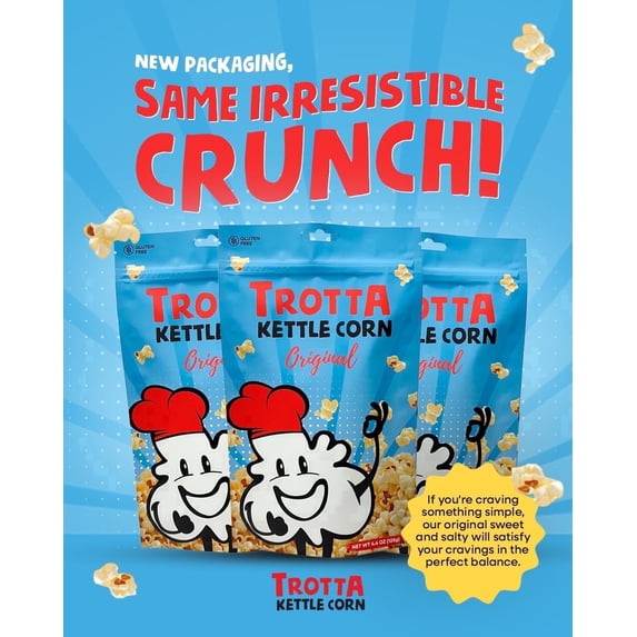 (3 Bags) Trotta Kettle Corn - Original