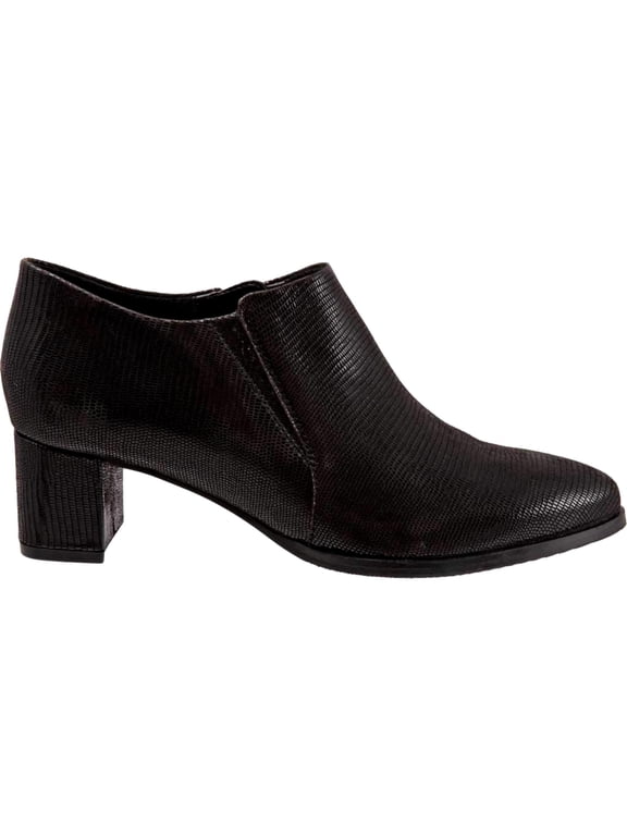 Keegan Black Lizard Leather T2059-008 Women's Size 8