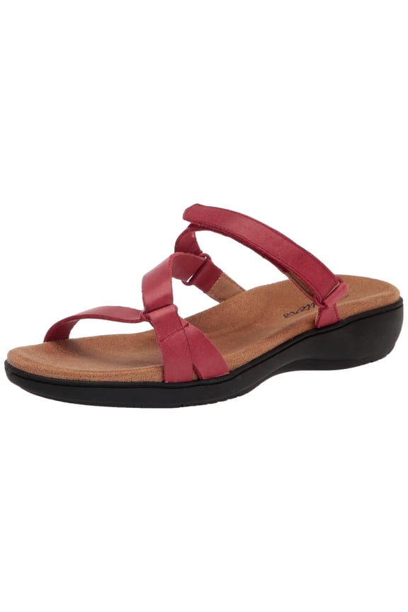 Raja Red Leather T2108-600 Women's Size 7.5