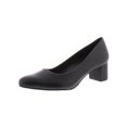 thumbnail image 1 of Trotters Womens Kari Leather Slip On Pointed Toe Heels, 1 of 2