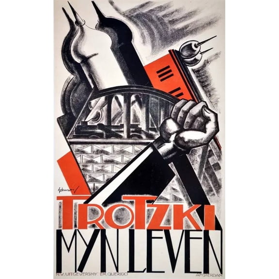 Trotzki Mynleven Decorative Poster. Home Graphic Art Design.home wall art. 16 x 24 Inch Poster