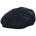 thumbnail image 1 of Troubadour Tweed Wool Blend Ivy Cap - XL - Navy Blue, 1 of 6