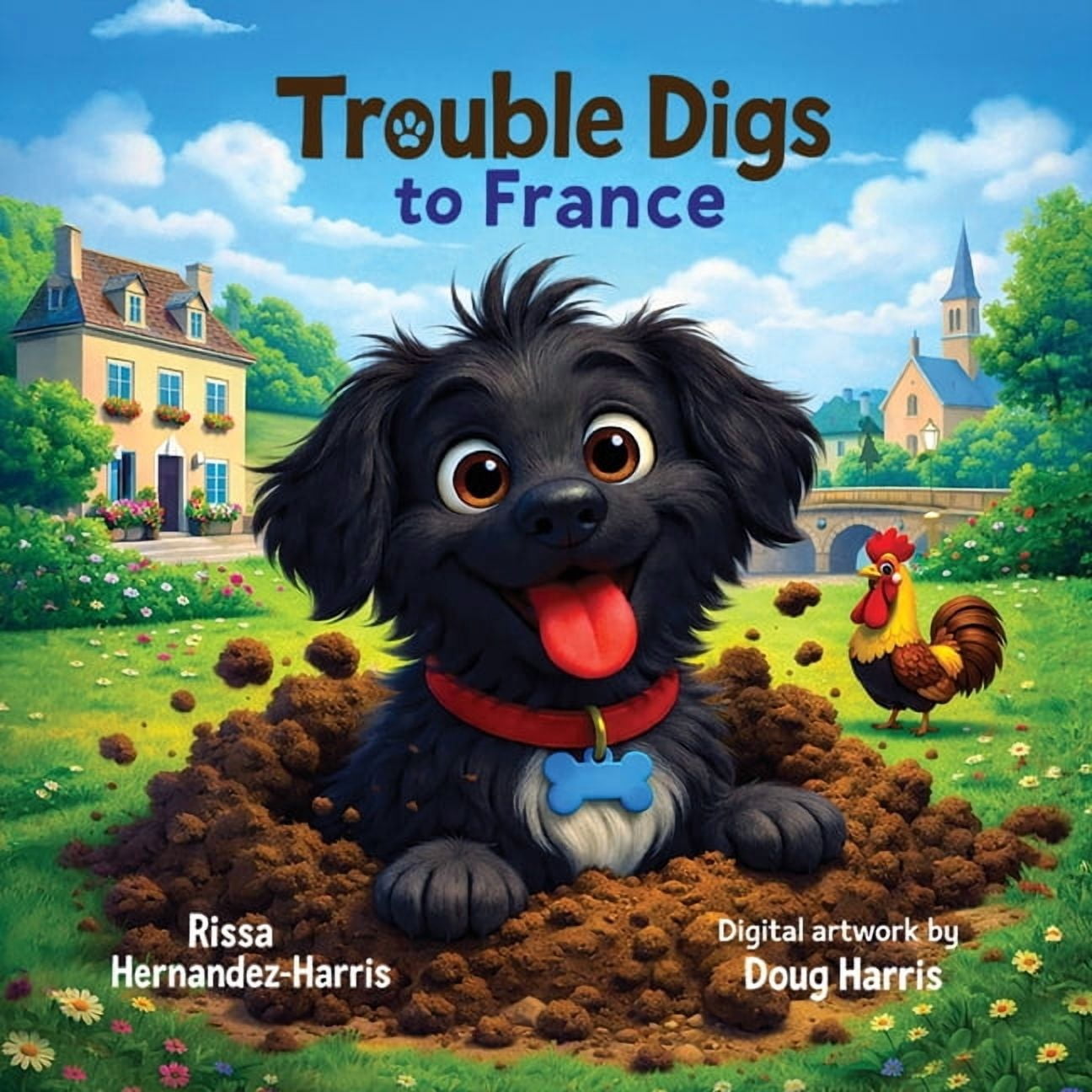 Trouble Digs to France, (Paperback)