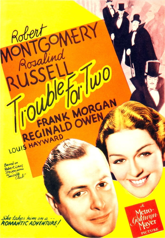 Trouble For Two U Canvas Art - (11 x 17)