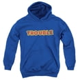 thumbnail image 1 of Trouble - Logo - Youth Hooded Sweatshirt - Small, 1 of 2