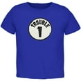 thumbnail image 1 of Trouble One Toddler T Shirt Royal Toddler Size 5/6, 1 of 1