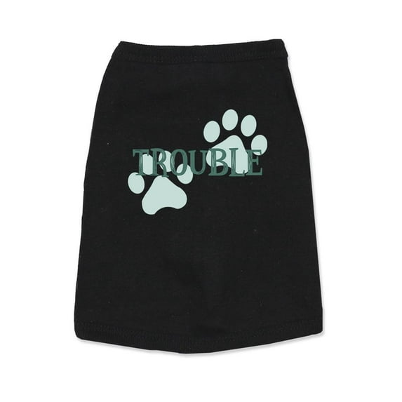 Trouble Pet Tank Top -Smartprints Designs, x-Large