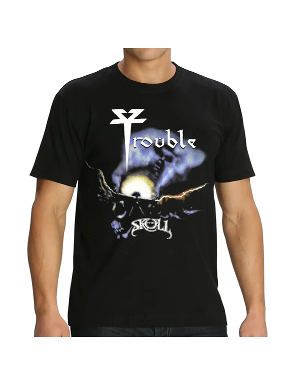 Trouble The Skull Black S-2345XL Unisex T-Shirt MO579
