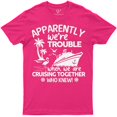 thumbnail image 1 of Trouble Together Cruise Vacation Tee – Fun Bonding Wear, 1 of 1