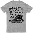 thumbnail image 1 of Trouble Together Cruise Vacation Tee – Fun Bonding Wear, 1 of 1