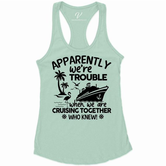 Trouble Together Cruise Vacation Tee – Fun Bonding Wear