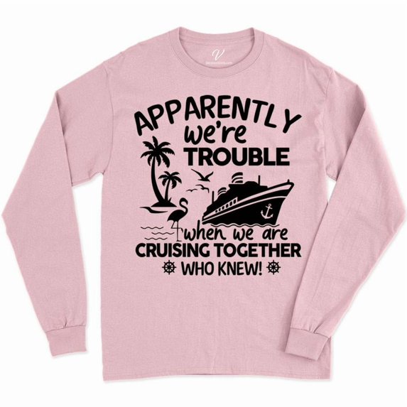 Trouble Together Cruise Vacation Tee – Fun Bonding Wear