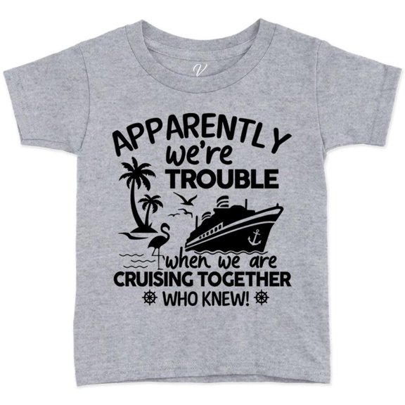 Trouble Together Cruise Vacation Tee – Fun Bonding Wear