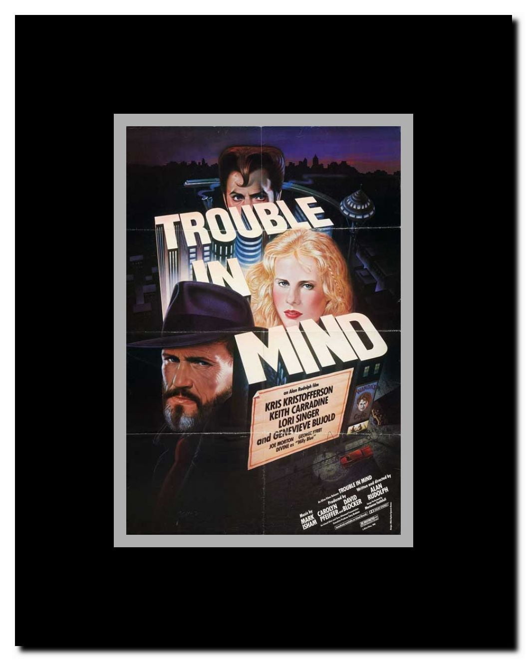 Trouble in Mind Framed Movie Poster