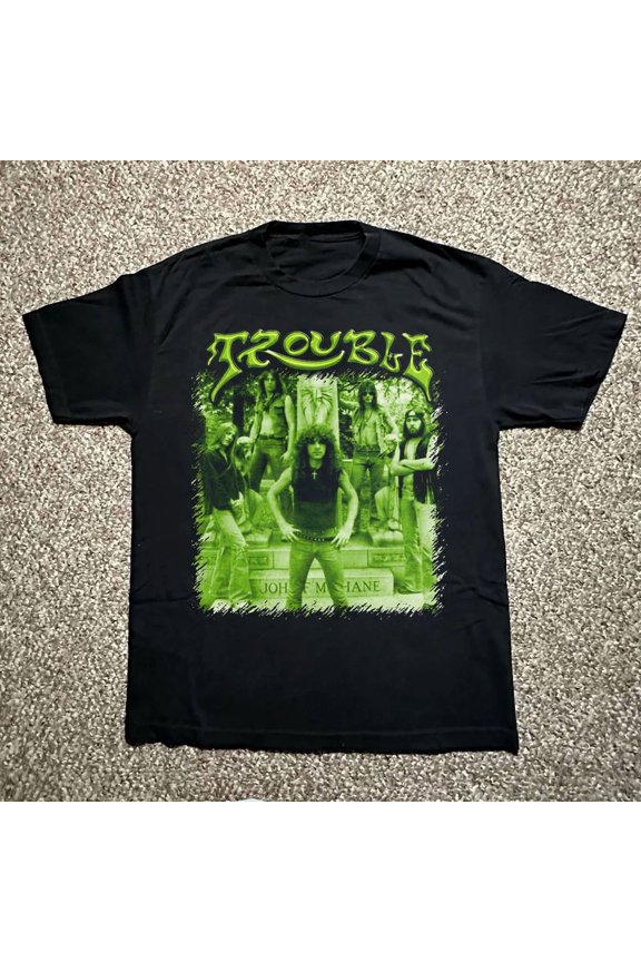 Trouble shirt No Life 'til Meta Short Sleeve Black All Size T-Shirt