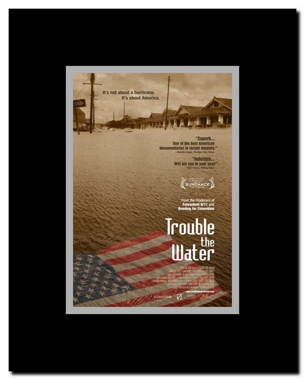 Trouble the Water Framed Movie Poster