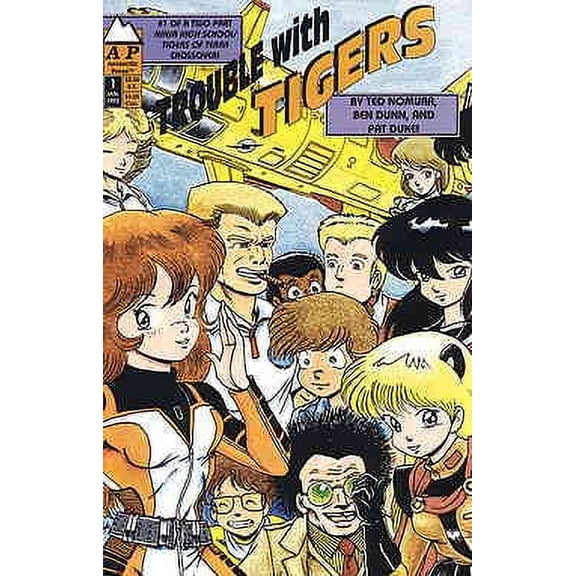 Trouble with Tigers #1 VF ; Antarctic Comic Book
